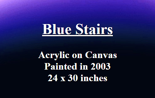 Blue Stairs by Jonny Olsen