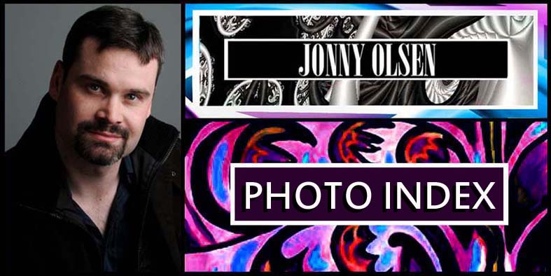 Jonny Olsen, Photography Index -Alphabetical